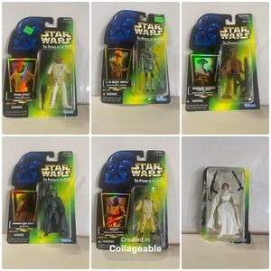 Lot of 6 Star Wars Action Figures